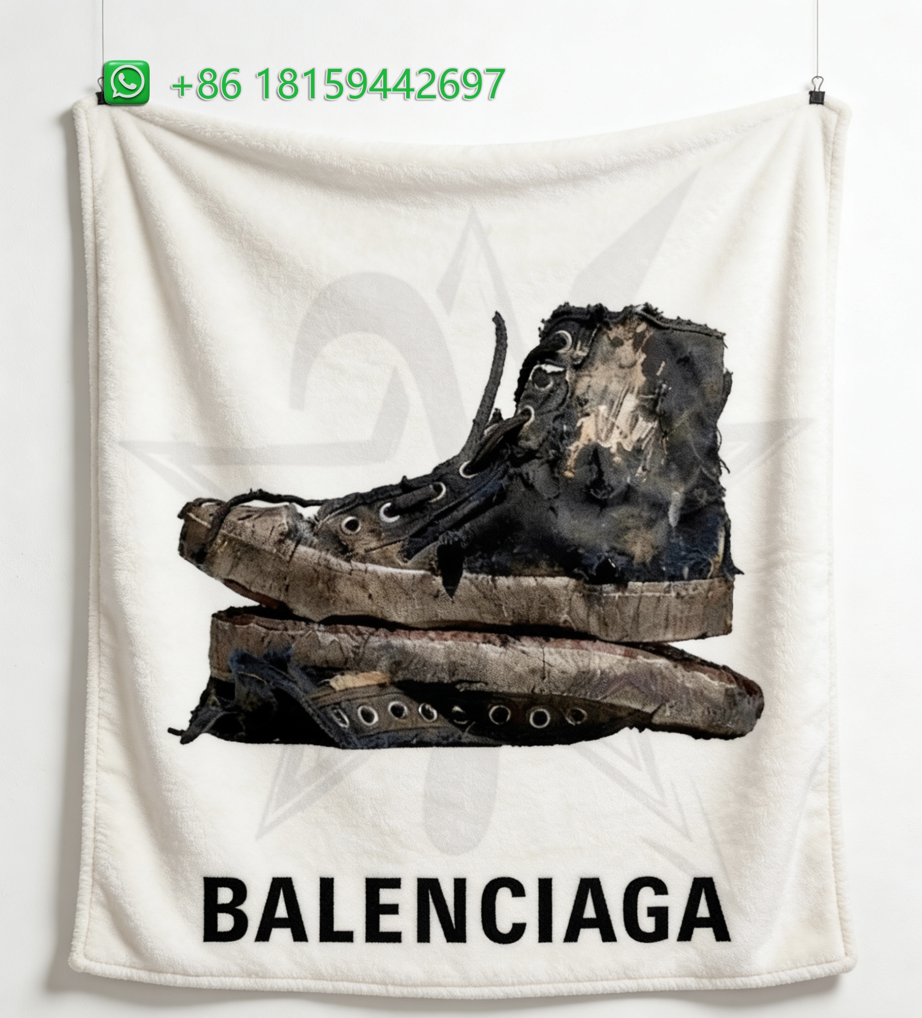 Balenciaga Throw Blankets